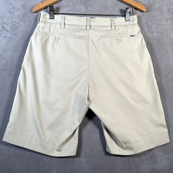Polo Ralph Lauren Golf Shorts Mens 30 Beige Performance Stretch Classic Fit 9" - Picture 2 of 12